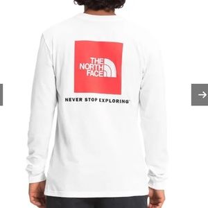 The North Face Mens’ Long Sleeve Box NSE Tee